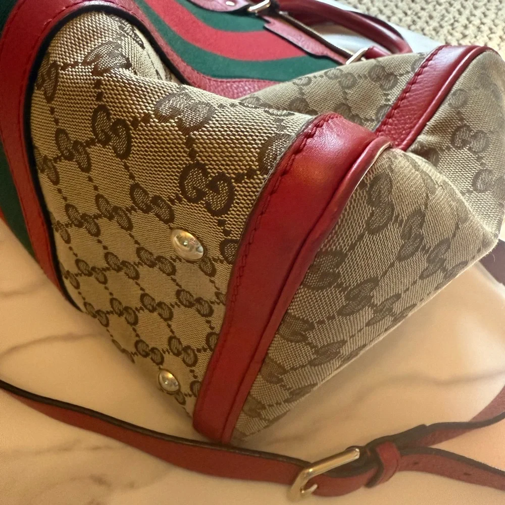 Gucci Vintage Boston Bag - Picture 7 of 8